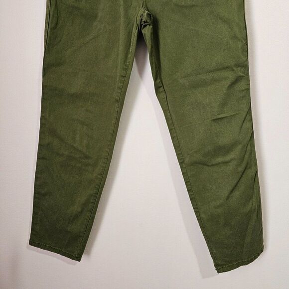 EUC KUT FROM THE KLOTH BRIGHT OLIVE GREEN STRETCH PANTS SIZE 10 - Picture 7 of 14